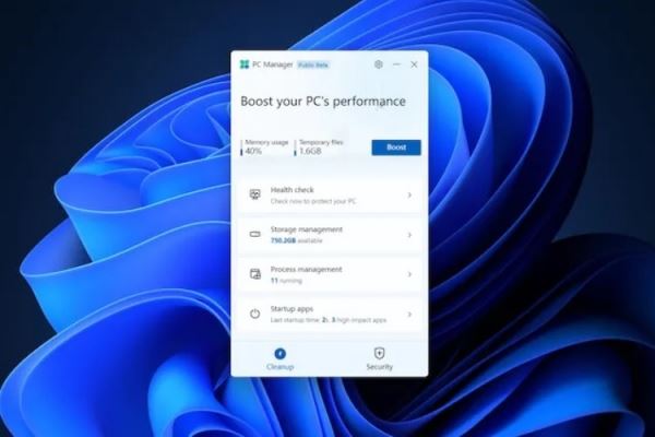 Microsoft разработала заменитель для CCleaner под названием PC Manager 
