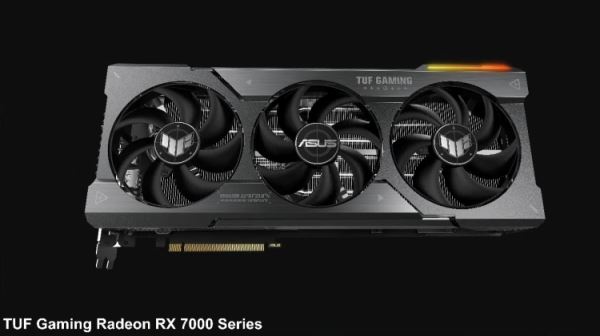 ASUS анонсировала Radeon RX 7900 XTX и RX 7900 XT в исполнении TUF Gaming 